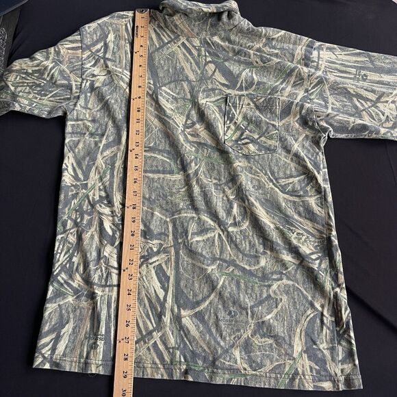 Vintage Sasquatch Mossy Oak Shadow Grass Turtleneck Adult Large Hunting USA 90s - Picture 9 of 10